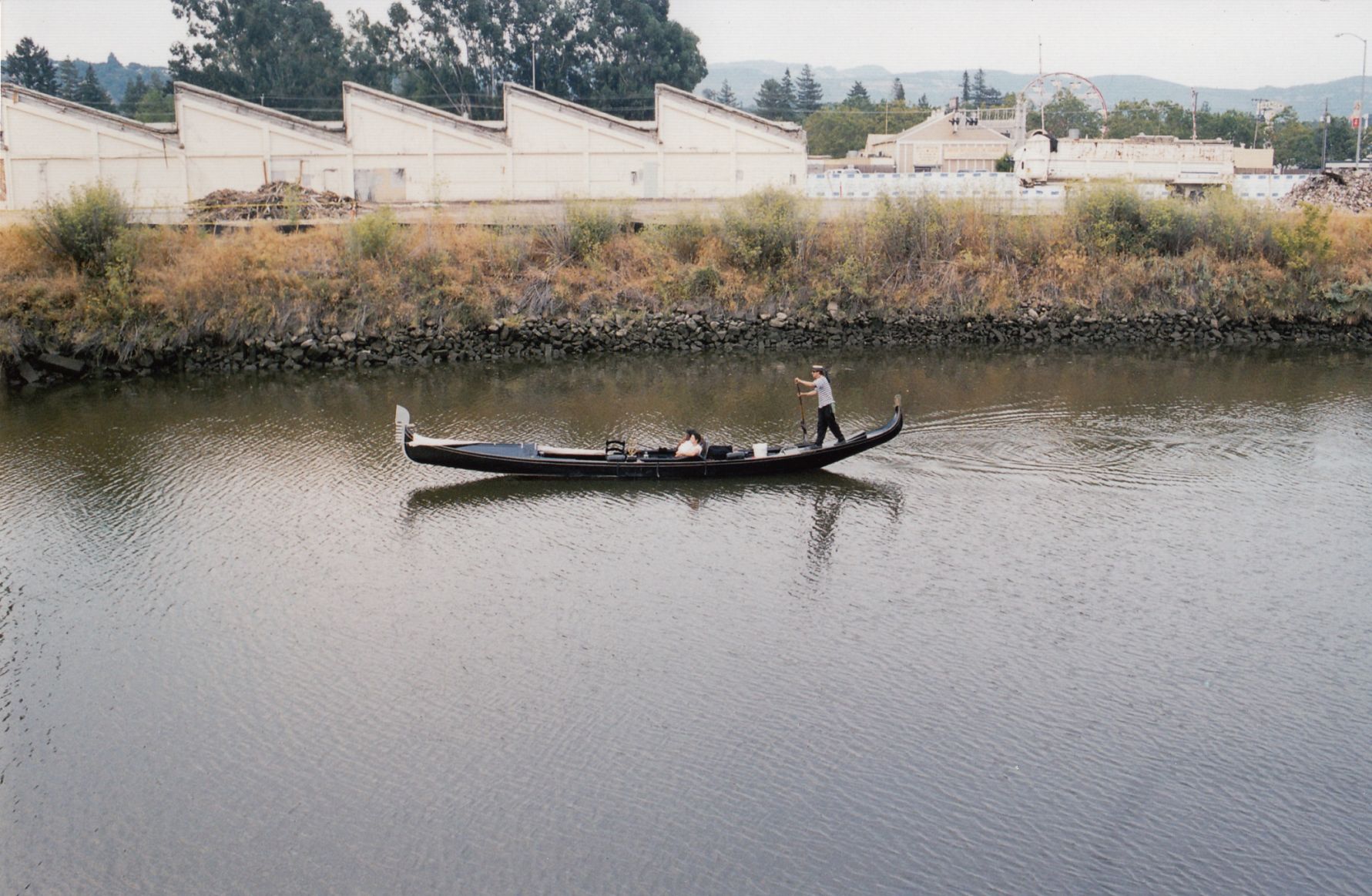 Gondola on the Napa River